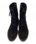 PASCUCCI (パスクッチ) スウェードブーツ ブラック サイズ:SIZE 36：7000円