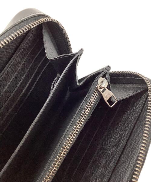 LOUIS VUITTON（ルイ ヴィトン）LOUIS VUITTON (ルイ ヴィトン) ラウンドファスナー財布 ブラックの古着・服飾アイテム