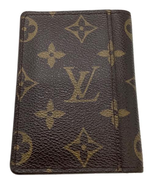 LOUIS VUITTON（ルイ ヴィトン）LOUIS VUITTON (ルイ ヴィトン) カードケース ブラウンの古着・服飾アイテム