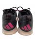 中古・古着 adidas (アディダス) スニーカー ブラック×ピンク サイズ:27㎝：7000円