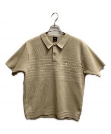 HUF（ハフ）の古着「ニットポロシャツ」｜ベージュ