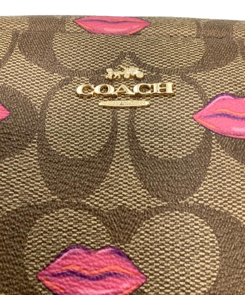 COACH（コーチ）COACH (コーチ) ポーチ ベージュの古着・服飾アイテム