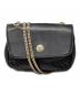CELINE（セリーヌ）の古着「キルティングレザーチェーンショルダーバッグ」｜金具ハガレ・ブラック
