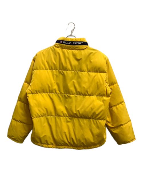 POLO SPORT（ポロスポーツ）POLO SPORT (ポロスポーツ) ダウンジャケット イエロー サイズ:XLの古着・服飾アイテム
