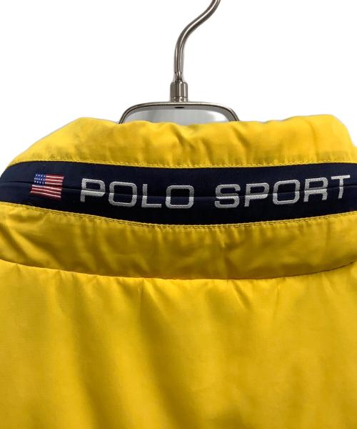 POLO SPORT（ポロスポーツ）POLO SPORT (ポロスポーツ) ダウンジャケット イエロー サイズ:XLの古着・服飾アイテム