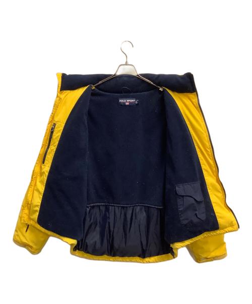 POLO SPORT（ポロスポーツ）POLO SPORT (ポロスポーツ) ダウンジャケット イエロー サイズ:XLの古着・服飾アイテム