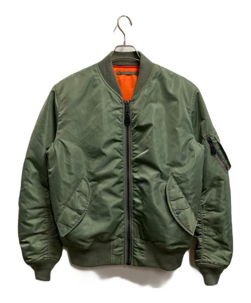 AVIREX（アヴィレックス）AVIREX (アヴィレックス) MA-1ジャケット グリーン サイズ:XLの古着・服飾アイテム