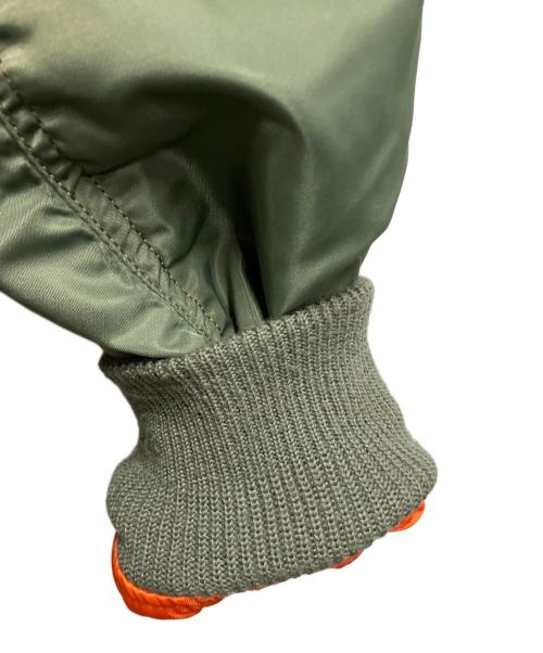 AVIREX（アヴィレックス）AVIREX (アヴィレックス) MA-1ジャケット グリーン サイズ:XLの古着・服飾アイテム
