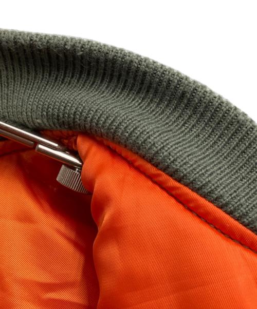 AVIREX（アヴィレックス）AVIREX (アヴィレックス) MA-1ジャケット グリーン サイズ:XLの古着・服飾アイテム