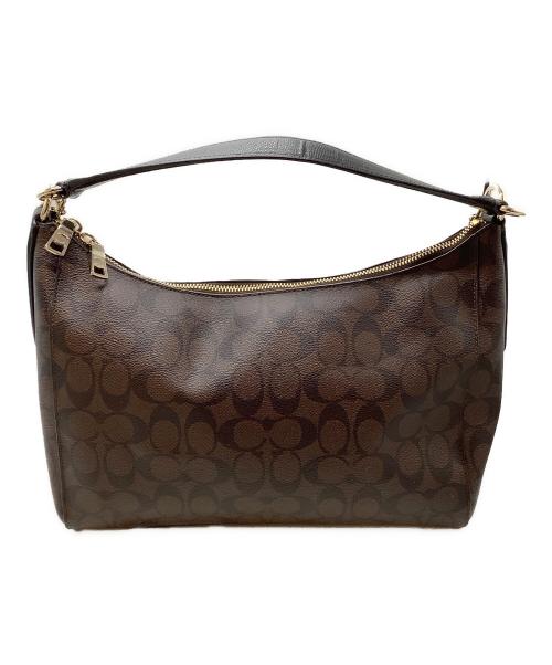 COACH（コーチ）COACH (コーチ) 2WAYショルダーバッグ ブラウンの古着・服飾アイテム