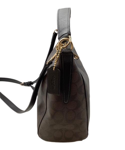 COACH（コーチ）COACH (コーチ) 2WAYショルダーバッグ ブラウンの古着・服飾アイテム