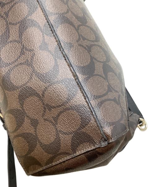 COACH（コーチ）COACH (コーチ) 2WAYショルダーバッグ ブラウンの古着・服飾アイテム