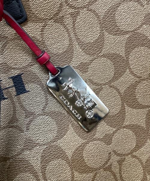 COACH（コーチ）COACH (コーチ) トートバッグ ベージュの古着・服飾アイテム