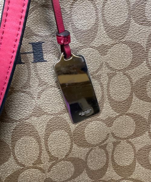 COACH（コーチ）COACH (コーチ) トートバッグ ベージュの古着・服飾アイテム