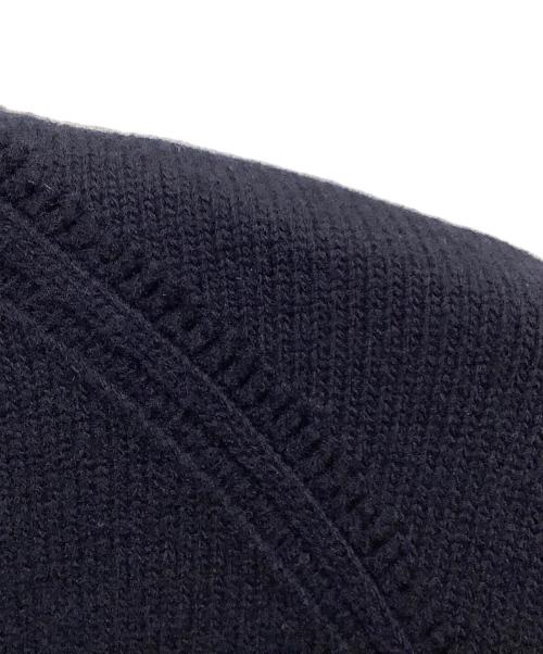 Ferragamo（フェラガモ）Ferragamo (フェラガモ) 厚手ニット ネイビー サイズ:Mの古着・服飾アイテム