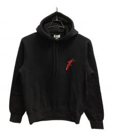 Ferragamo（フェラガモ）の古着「プルオーバーパーカー」｜ブラック