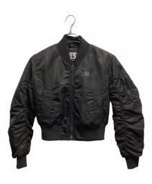 DIESEL（ディーゼル）の古着「フライトジャケット」｜ブラック