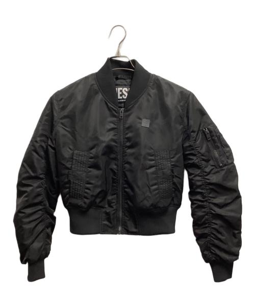 DIESEL（ディーゼル）DIESEL (ディーゼル) フライトジャケット ブラック サイズ:XSの古着・服飾アイテム