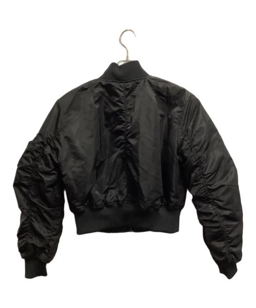 DIESEL（ディーゼル）DIESEL (ディーゼル) フライトジャケット ブラック サイズ:XSの古着・服飾アイテム