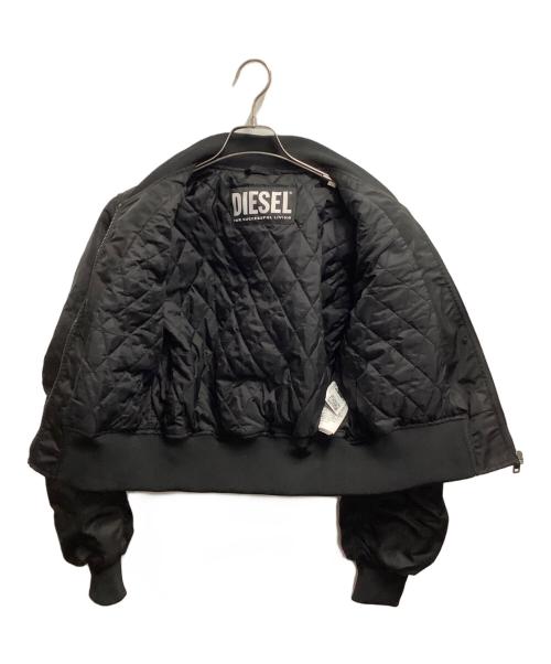 DIESEL（ディーゼル）DIESEL (ディーゼル) フライトジャケット ブラック サイズ:XSの古着・服飾アイテム