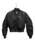 DIESEL（ディーゼル）の古着「フライトジャケット」｜ブラック