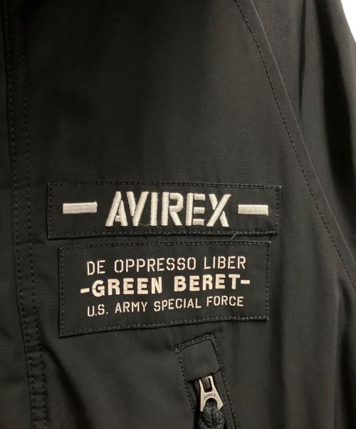 AVIREX（アヴィレックス）AVIREX (アヴィレックス) N-3Bミリタリーフライトジャケット ブラック サイズ:SIZE XLの古着・服飾アイテム