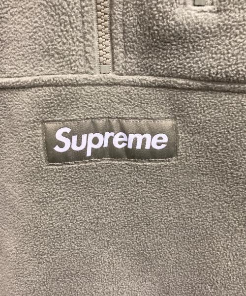 SUPREME（シュプリーム）SUPREME (シュプリーム) ハーフジップフリースジャケット オリーブ サイズ:XLの古着・服飾アイテム