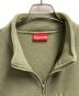 中古・古着 SUPREME (シュプリーム) ハーフジップフリースジャケット オリーブ サイズ:XL：12000円