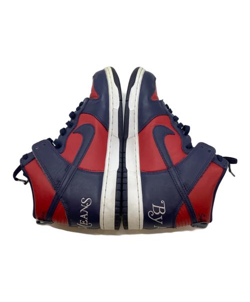 NIKE（ナイキ）NIKE (ナイキ) SUPREME (シュプリーム) ハイカットスニーカー レッド×ブルー サイズ:27㎝の古着・服飾アイテム