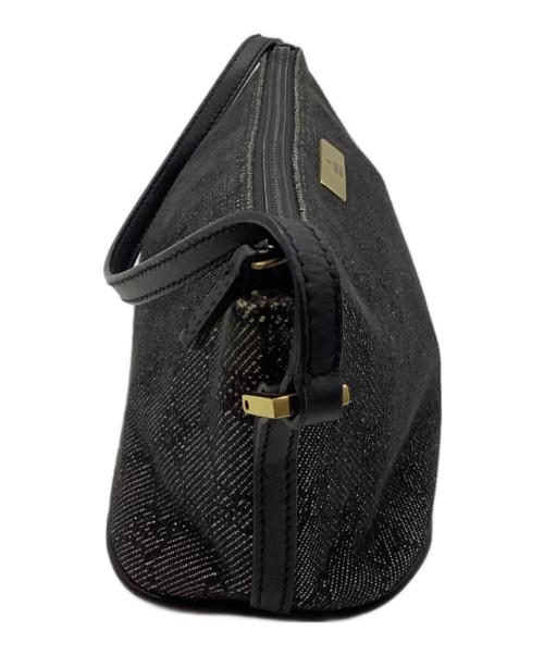 GUCCI（グッチ）GUCCI (グッチ) アクセサリーポーチ ブラックの古着・服飾アイテム