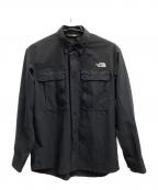 THE NORTH FACEザ ノース フェイス）の古着「長袖シャツ」｜ブラック