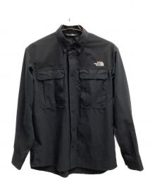 THE NORTH FACE（ザ ノース フェイス）の古着「長袖シャツ」｜ブラック