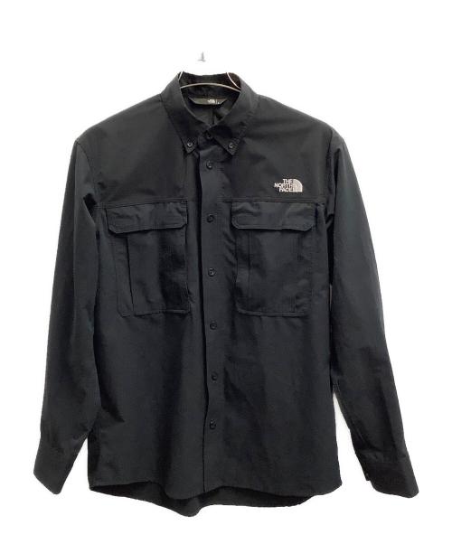 THE NORTH FACE（ザ ノース フェイス）THE NORTH FACE (ザ ノース フェイス) 長袖シャツ ブラック サイズ:Lの古着・服飾アイテム
