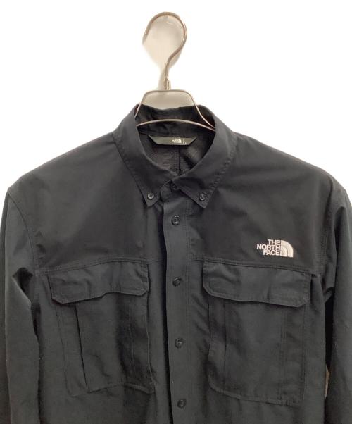 THE NORTH FACE（ザ ノース フェイス）THE NORTH FACE (ザ ノース フェイス) 長袖シャツ ブラック サイズ:Lの古着・服飾アイテム