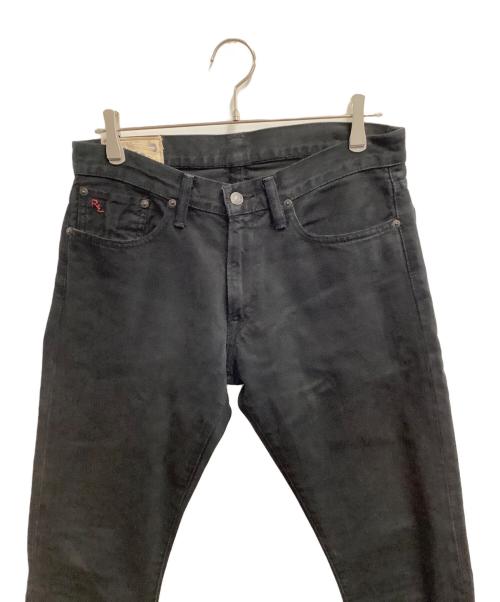 POLO RALPH LAUREN（ポロ・ラルフローレン）POLO RALPH LAUREN (ポロ・ラルフローレン) ブラックデニム ブラック サイズ:W30×L32の古着・服飾アイテム