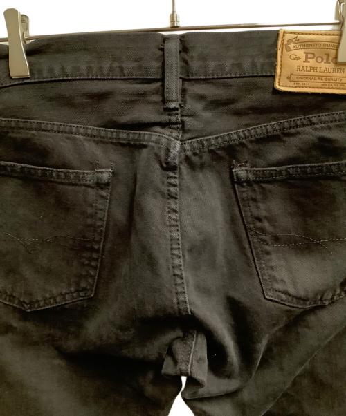 POLO RALPH LAUREN（ポロ・ラルフローレン）POLO RALPH LAUREN (ポロ・ラルフローレン) ブラックデニム ブラック サイズ:W30×L32の古着・服飾アイテム