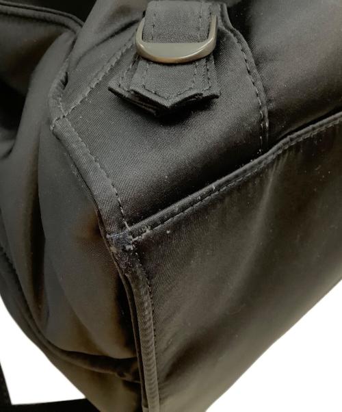 BALENCIAGA（バレンシアガ）BALENCIAGA (バレンシアガ) 2WAYハンドバッグ ブラック×オレンジの古着・服飾アイテム