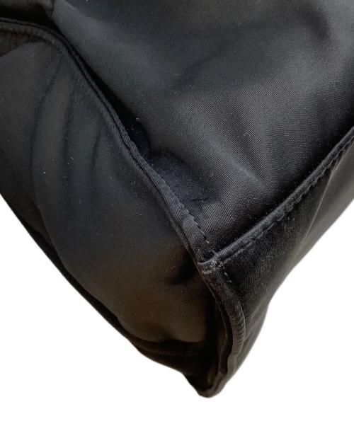 BALENCIAGA（バレンシアガ）BALENCIAGA (バレンシアガ) 2WAYハンドバッグ ブラック×オレンジの古着・服飾アイテム