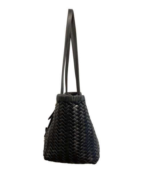 COACH（コーチ）COACH (コーチ) ウーブンスウィングトートバッグ ブラックの古着・服飾アイテム