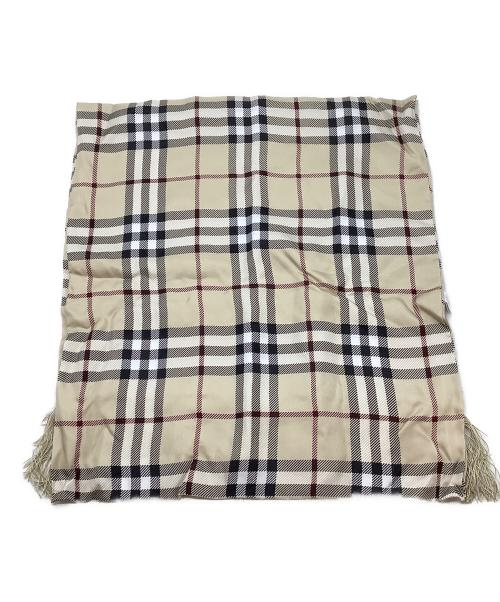 BURBERRY LONDON（バーバリーロンドン）BURBERRY LONDON (バーバリーロンドン) チェックストール ベージュの古着・服飾アイテム