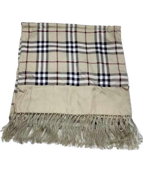 BURBERRY LONDON（バーバリーロンドン）BURBERRY LONDON (バーバリーロンドン) チェックストール ベージュの古着・服飾アイテム