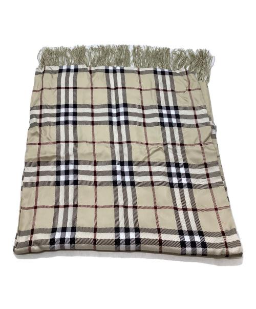 BURBERRY LONDON（バーバリーロンドン）BURBERRY LONDON (バーバリーロンドン) チェックストール ベージュの古着・服飾アイテム