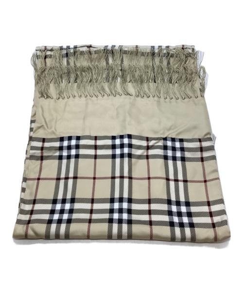 BURBERRY LONDON（バーバリーロンドン）BURBERRY LONDON (バーバリーロンドン) チェックストール ベージュの古着・服飾アイテム