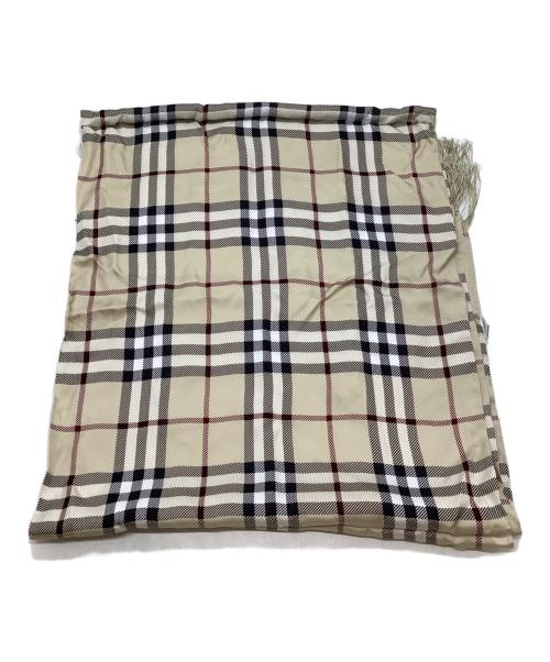 BURBERRY LONDON（バーバリーロンドン）BURBERRY LONDON (バーバリーロンドン) チェックストール ベージュの古着・服飾アイテム