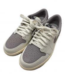 NIKE（ナイキ）の古着「Air Jordan 1 Retro Low OG "Atmosphere Grey"」｜グレー×ホワイト