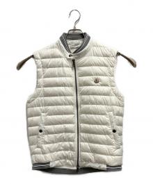 MONCLER（モンクレール）の古着「ダウンベスト」｜ホワイト