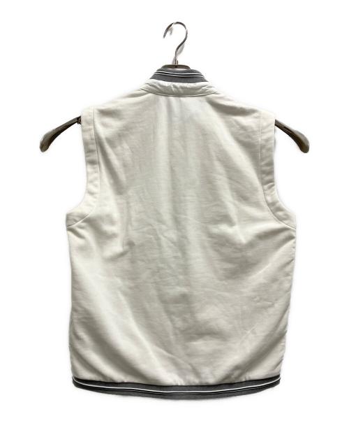 MONCLER（モンクレール）MONCLER (モンクレール) ダウンベスト ホワイト サイズ:Lの古着・服飾アイテム