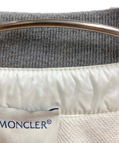 MONCLER（モンクレール）MONCLER (モンクレール) ダウンベスト ホワイト サイズ:Lの古着・服飾アイテム