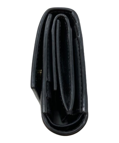 CELINE（セリーヌ）CELINE (セリーヌ) 3つ折り財布 ブラックの古着・服飾アイテム