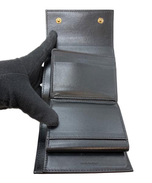 CELINE（セリーヌ）CELINE (セリーヌ) 3つ折り財布 ブラックの古着・服飾アイテム